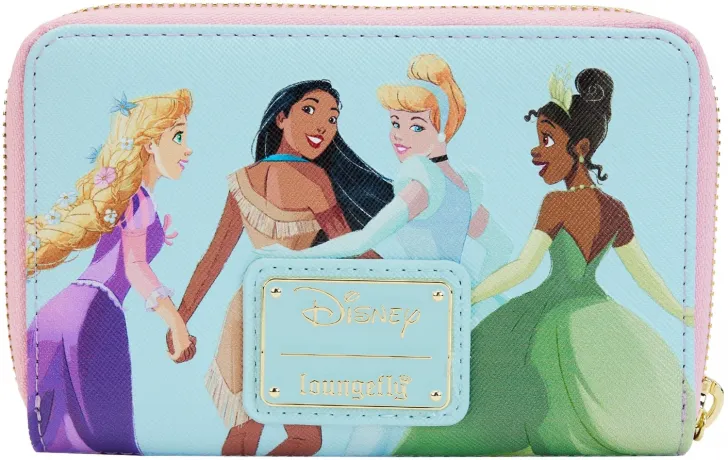 Portefeuille zippé Princesses Disney Loungefly