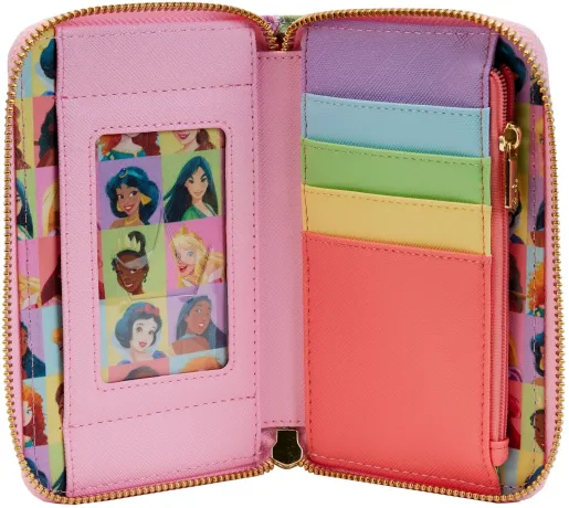 Portefeuille zippé Princesses Disney Loungefly