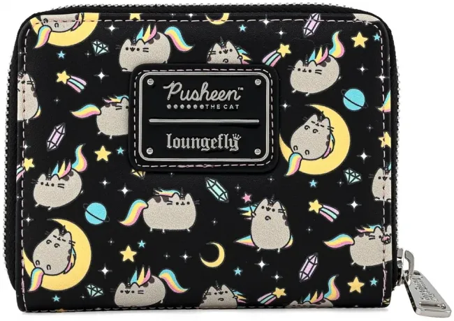 Portefeuille zippé Licorne Arc-en-ciel Loungefly