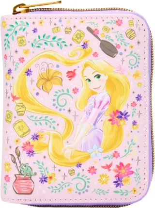 Portefeuille zippé Raiponce Art Doodles Loungefly