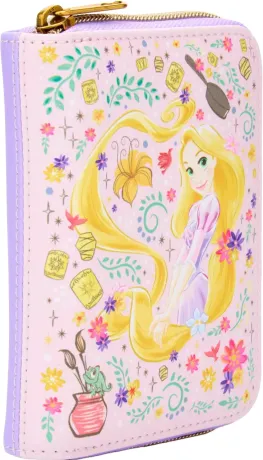 Portefeuille zippé Raiponce Art Doodles Loungefly