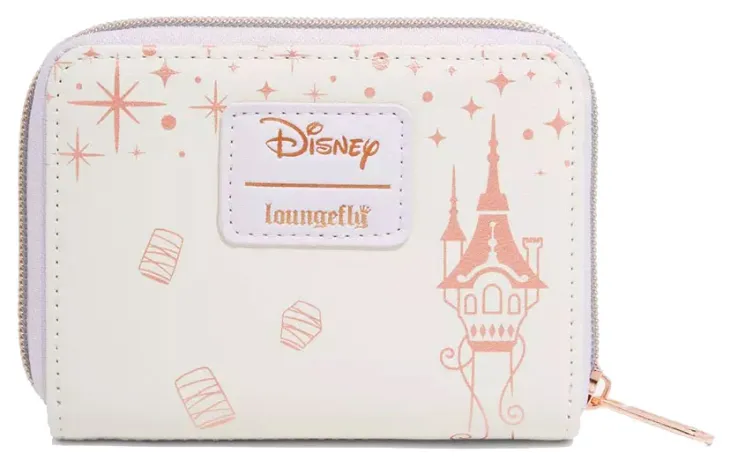 Portefeuille zippé Raiponce étoile Loungefly