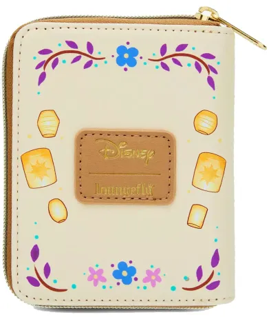 Portefeuille zippé Raiponce Lanterne à la Fenêtre Loungefly