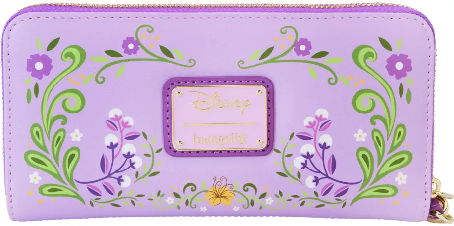 Portefeuille zippé Raiponce Lenticulaire Loungefly