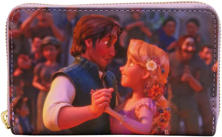 Portefeuille zippé Raiponce Princesse Scène Loungefly