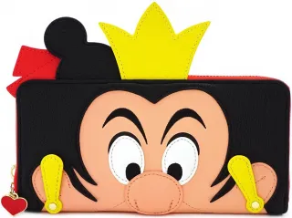 Portefeuille zippé Reine de Cœur Cosplay Loungefly