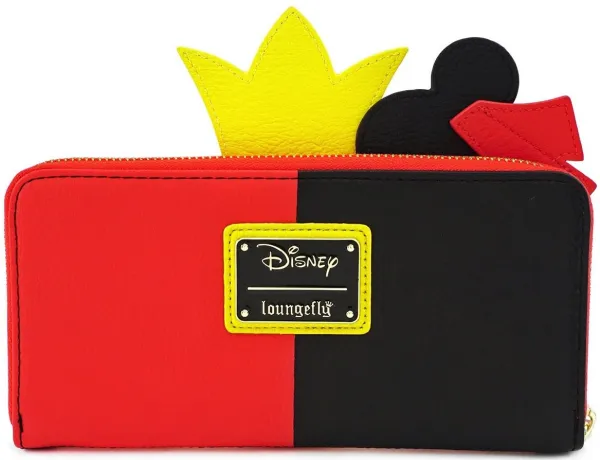 Portefeuille zippé Reine de Cœur Cosplay Loungefly