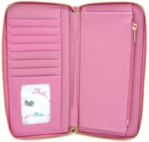 Portefeuille zippé Réversible Sequin Aurore Loungefly