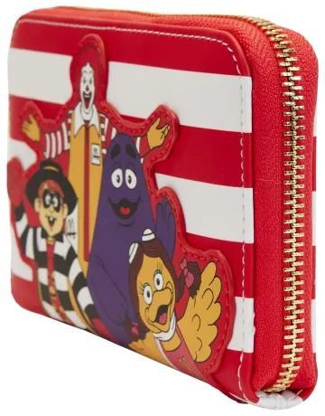 Portefeuille zippé Ronald et ses amis Loungefly