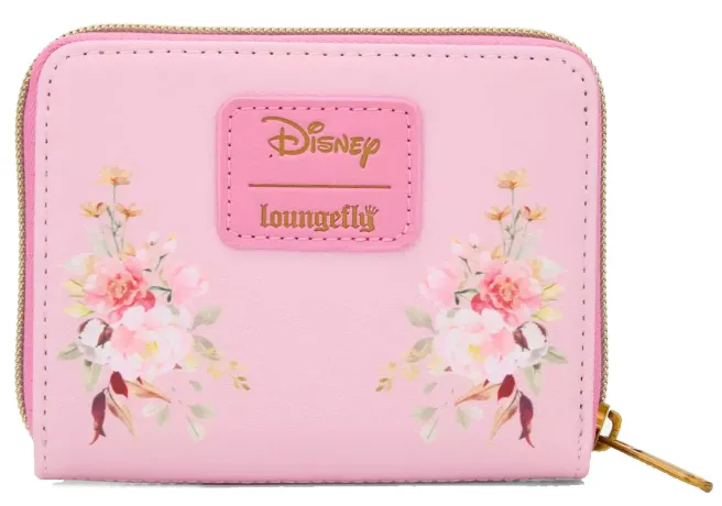 Portefeuille zippé Rose Princesses Groupe Loungefly