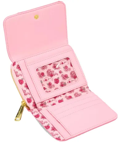 Portefeuille zippé Roses Loungefly