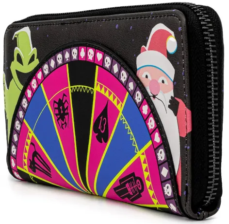 Portefeuille zippé Roulette Oogie Boogie Loungefly