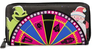 Portefeuille zippé Roulette Oogie Boogie Loungefly