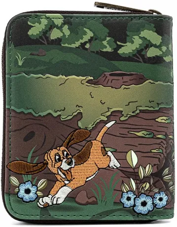 Portefeuille zippé Rox et Rouky Loungefly