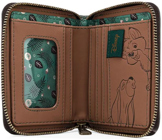 Portefeuille zippé Rox et Rouky Loungefly
