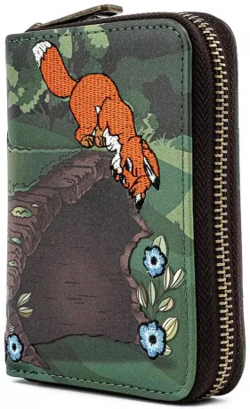 Portefeuille zippé Rox et Rouky Loungefly