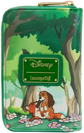 Portefeuille zippé Livre Classique Rox et Rouky Loungefly