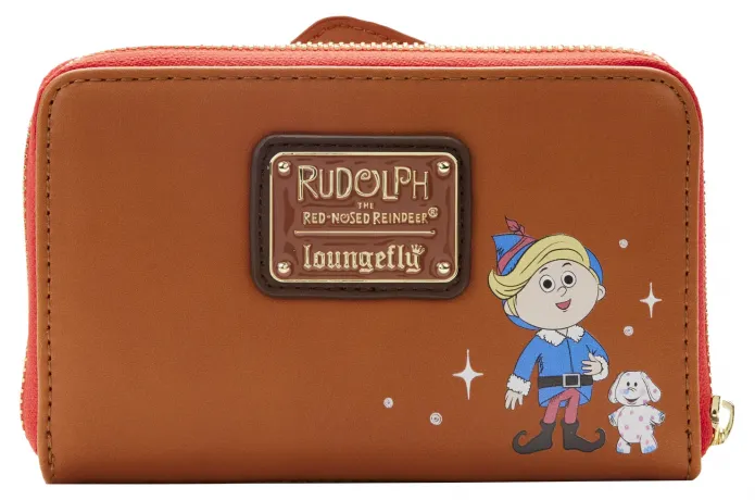 Portefeuille zippé Rudolphe Câlin du Père Noël Loungefly