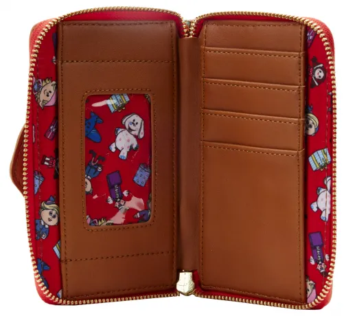 Portefeuille zippé Rudolphe Câlin du Père Noël Loungefly