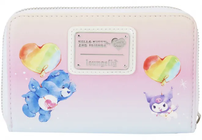 Portefeuille zippé Sanrio &amp; Les Bisounours Hello Kitty &amp; ses Amis Groschéri Loungefly