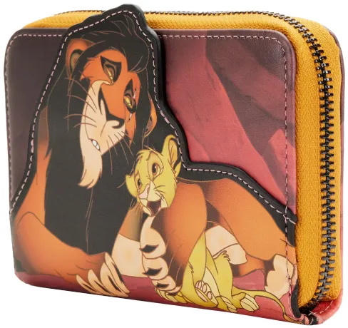 Portefeuille zippé Scar Villains Scène Loungefly