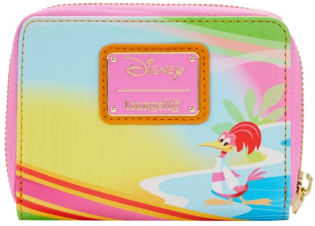 Portefeuille zippé Scène de la Plage Loungefly