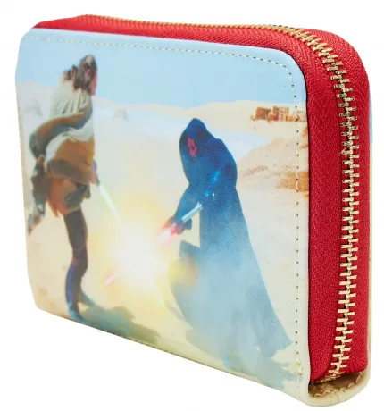 Portefeuille zippé La Menace fantôme Scènes Loungefly