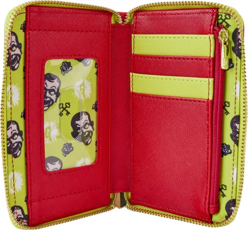 Portefeuille zippé Slappy Couverture du Livre Loungefly