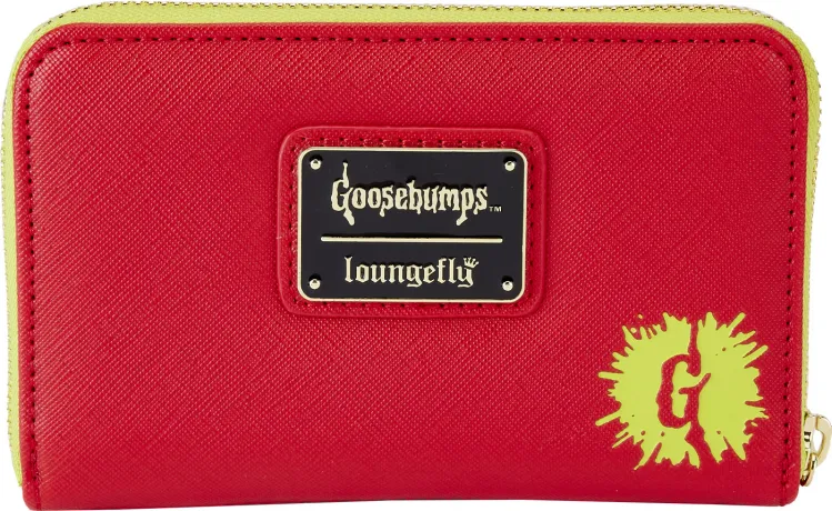 Portefeuille zippé Slappy Couverture du Livre Loungefly