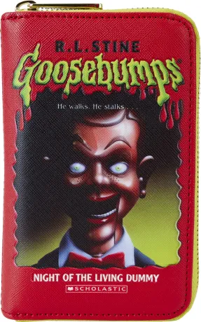 Portefeuille zippé Slappy Couverture du Livre Loungefly