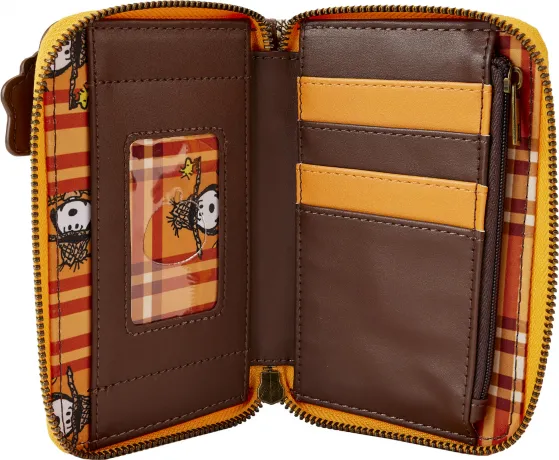 Portefeuille zippé Snoopy Épouvantail Cosplay Loungefly
