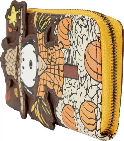 Portefeuille zippé Snoopy Épouvantail Cosplay Loungefly