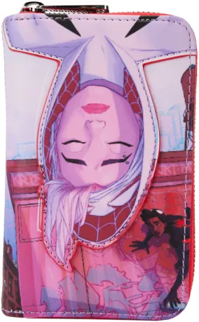 Portefeuille zippé Spider-Gwen Loungefly