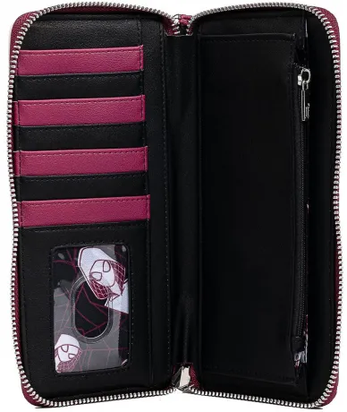 Portefeuille zippé Spider-Gwen Cosplay Loungefly