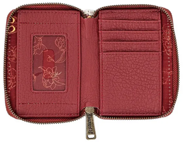 Portefeuille zippé Spider-Man Floral Loungefly