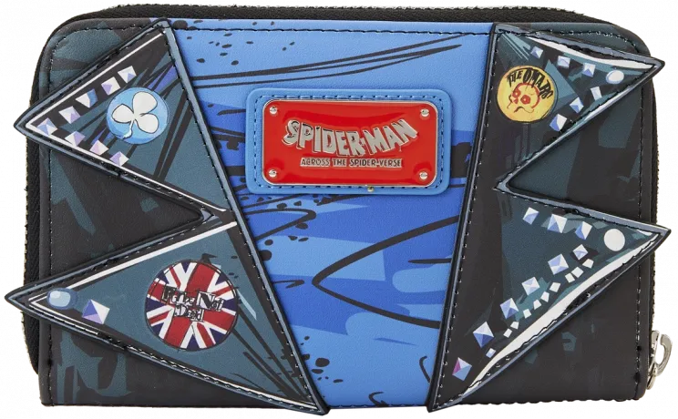 Portefeuille zippé Spider-Punk Cosplay Loungefly