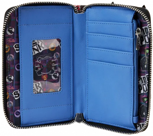 Portefeuille zippé Spider-Punk Cosplay Loungefly