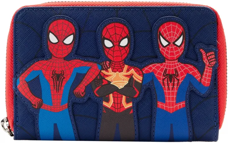 Portefeuille zippé Spiderman Je vous aime Loungefly