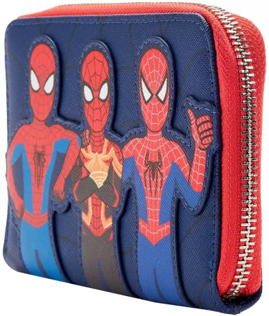 Portefeuille zippé Spiderman Je vous aime Loungefly