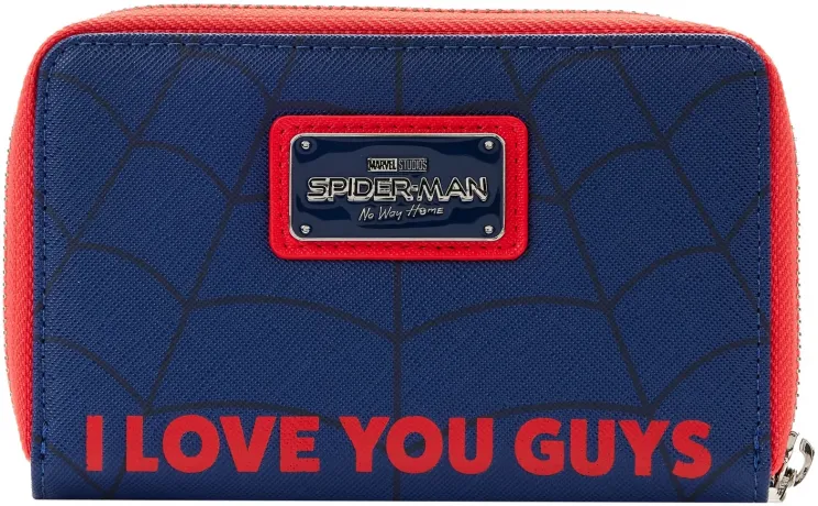 Portefeuille zippé Spiderman Je vous aime Loungefly