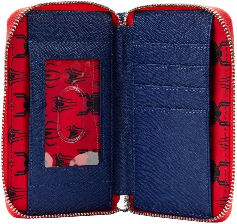 Portefeuille zippé Spiderman Je vous aime Loungefly