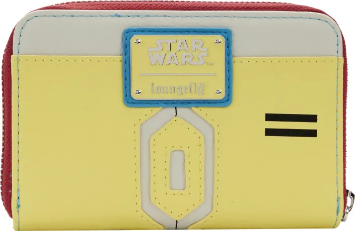 Portefeuille zippé Boba Fett Droids Cosplay Loungefly