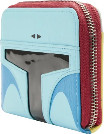 Portefeuille zippé Boba Fett Droids Cosplay Loungefly
