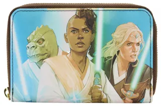 Portefeuille zippé Haute République Comic Cover Loungefly