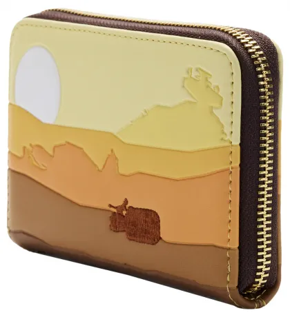 Portefeuille zippé Planète Jakku Loungefly