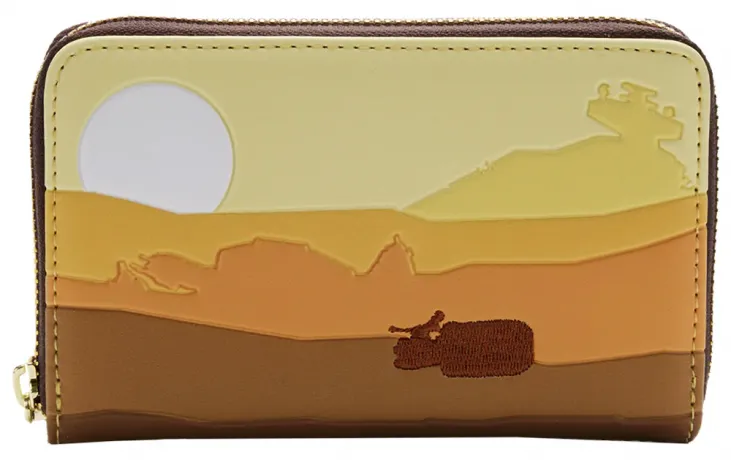 Portefeuille zippé Planète Jakku Loungefly