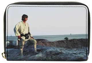 Portefeuille zippé Un Nouvel Espoir Impression Intégrale Loungefly