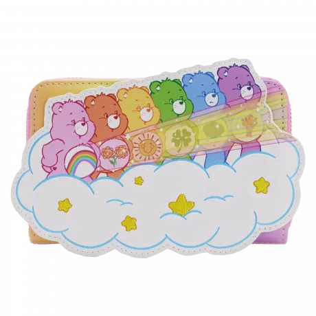 Portefeuille zippé Stare Rainbow Loungefly