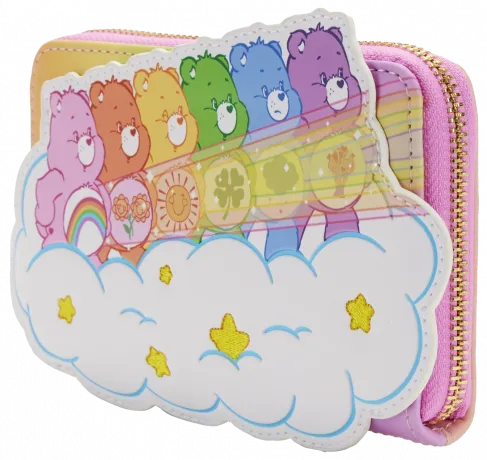 Portefeuille zippé Stare Rainbow Loungefly