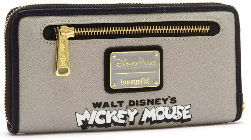 Portefeuille zippé Steamboat Willie Loungefly